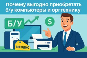 Почему выгодно приобретать б/у компьютеры и оргтехнику Почему выгодно приобретать б/у компьютеры и оргтехнику